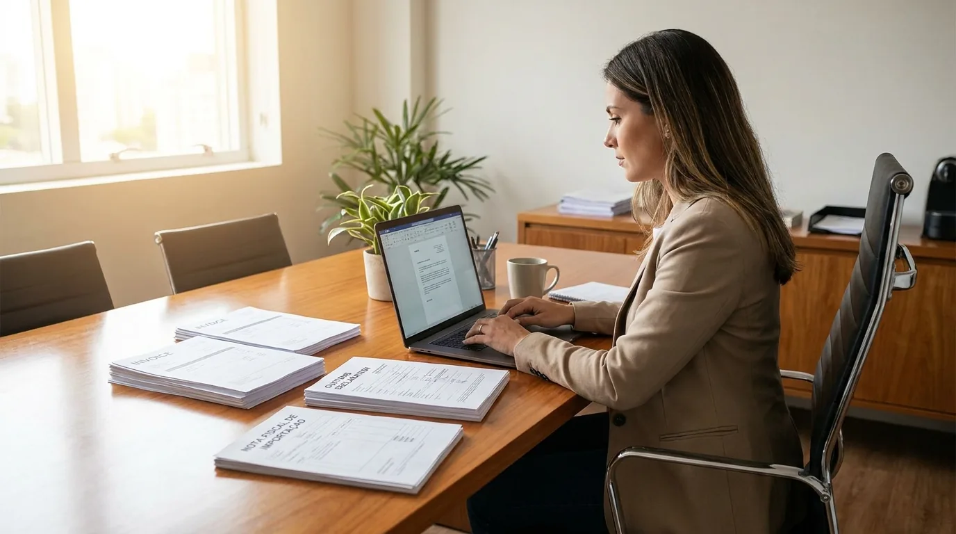 Documentos necessários para emitir nota fiscal de importação